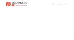 Desktop Screenshot of lucianolobato.com.br